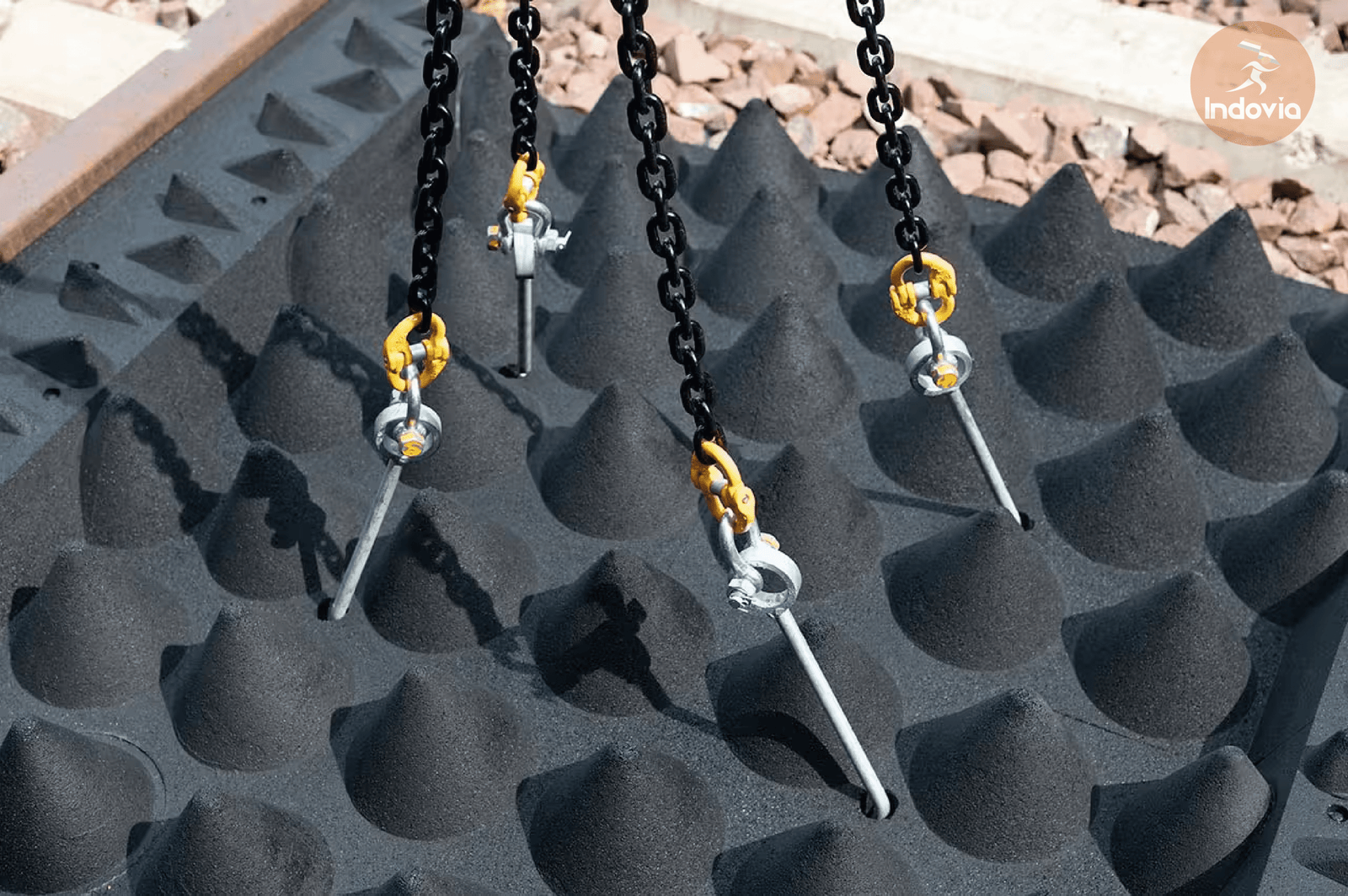 ATP lifting hooks installation detail